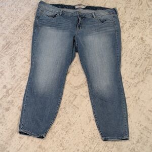 torrid Light Blue Ankle & Cropped Stretch Jeans